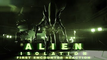 First Xenomorph Encounter Reaction (Alien: Isolation)