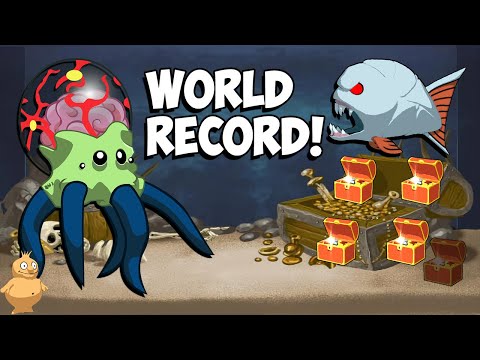 [Current World Record] Insaniquarium Deluxe Speedrun (1:40:10) Adventure Mode (Normal)