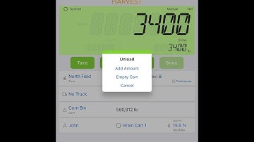 Libra Harvest: Manual Unloads