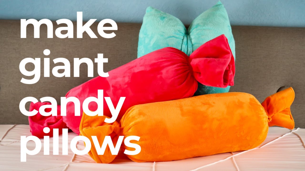 Make Giant Candy Pillows YouTube