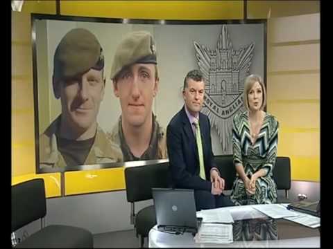 ANGLIA NEWS REPORT-Three Royal Anglian Soldiers ki...