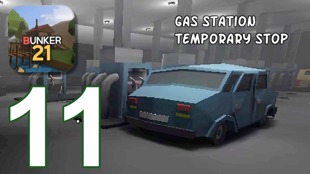 Bunker 21 Story Horror Game - Gameplay Walkthrough part 11 -  Gas Station (Android)
