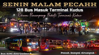 Pecahh….‼️Ribuan Penumpang Membludak. 128 Bus Masuk Terminal Kudus. Barxolid Pecah Rekor🔥🔥