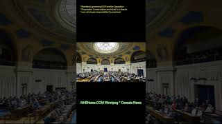 Manitoba’s governing NDP and the Opposition Progressive Conservatives are locked in a dispute over w