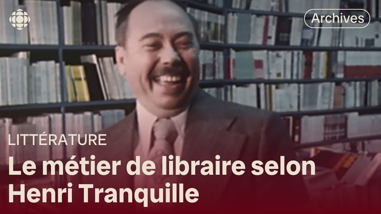 Le libraire Henri Tranquille (1973)