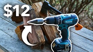 The Cordless Drill Firewood Auger