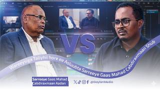 “Aaden Madoobe dad nool gubay, Bililiqo ayay bilaabeen sidii 1991kii, Anaga waa nala gatay” Jen Shub