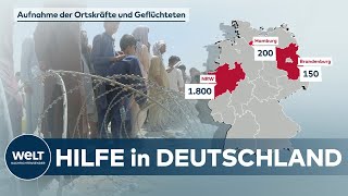 NACH SIEG DER TALIBAN: Deutschland macht sich bereit – Erste Flüchtlinge angekommen