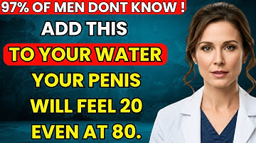 Stop Drinking Plain Water! ADD Trace Minerals for Powerful Circulation After 50