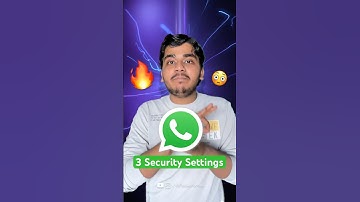 WhatsApp Users ये 3 Security Settings अभी ON करें! (WhatsApp Tricks) 🔥