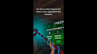 This is What Happens When You Upgrade Weapons in This VR Game