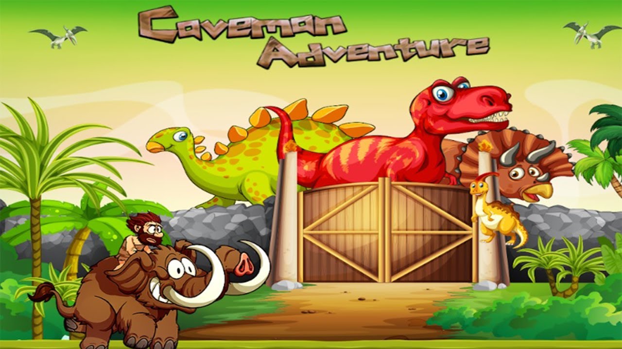 AVENTURA DO HOMEM DA CAVERNA - CAVEMAN ADVENTURE ANDROID GAMEPLAY - YouTube