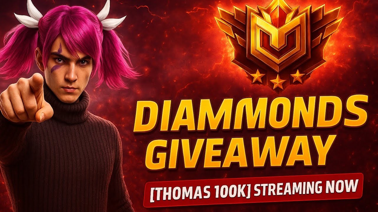 TG THOMAS 100K is live 17k soon go for 17k