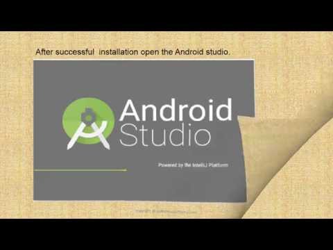 Android Studio installation and configuration