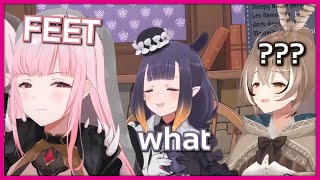 Callis Feet Topic Takes An Unexpected Turn...hololive En