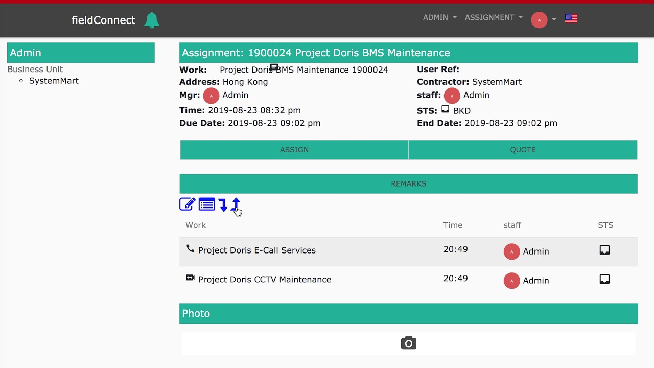 FieldConnect : Project Collaboration