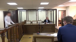 Показательный процесс над подростком в суде города Пинска