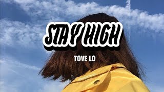 Tove Lo - Habits (Stay High) speed up with (lyrics)