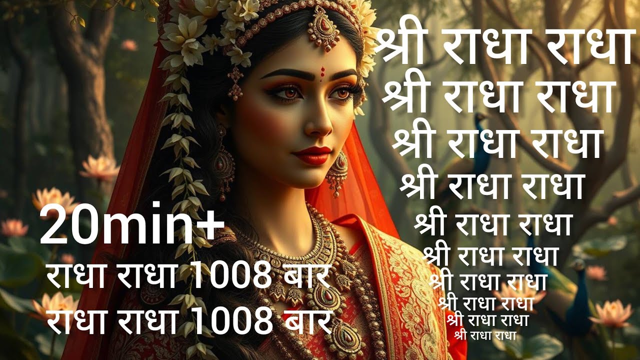 Radha Radha Naam Jap 1008 Baar | राधा राधा  नाम जप 1008 बार 