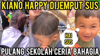 Kiano Happy Dijemput Sus Pulang Sekolah Langsung Pegang Tangan Sus