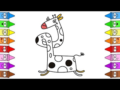 drawing-giraffe-|-cartoon-giraffe-drawing-|-giraffe-coloring-pages