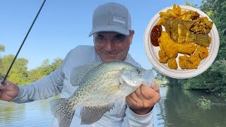 Putting KFRED Rods to the Test On Some Nice (Sac-a-lait) Crappie In The Atchafalaya Basin Catch*Cook