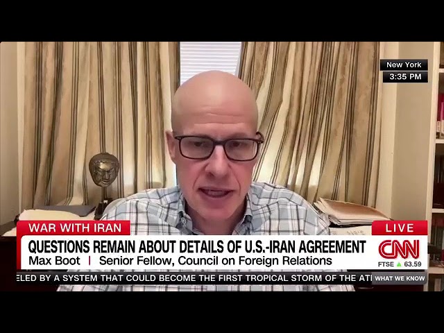 Max Boot on CNN What We Know with Max Foster discussing the Iran War Clip #2 6-16-2026