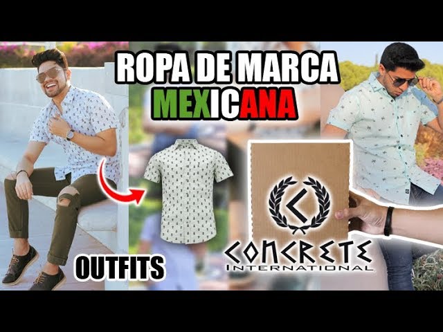 PROBANDO ROPA DE MARCA MEXICANA + OUTFITS | CONCRETE INTERNATIONAL - YouTube