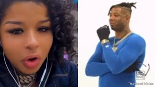 Chrisean Rock Says She Can't Wait To Visit Blueface Grave After He Said A Girl Looks Like Her Son!