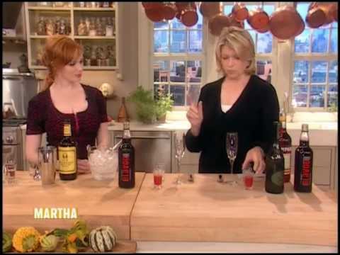 Halloween Cocktails ⎢Christina Hendricks⎢Martha Stewart