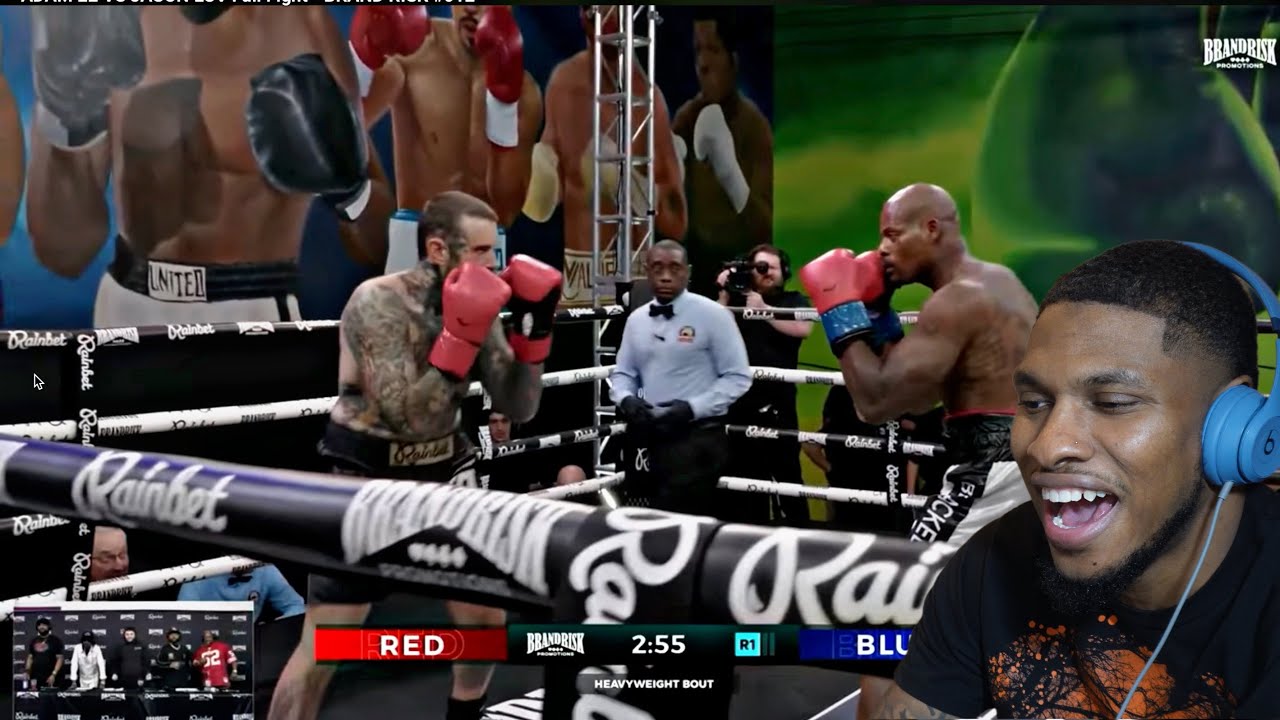 ADAM 22 VS JASON LUV Full Fight - Brand risk (REACTION!!)