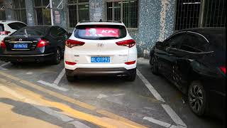 Taxi/SUV/MPV side/rear window transparent led display display screenshot 3