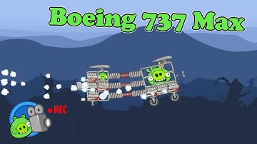 Bad Piggies Invention Boeing 737 Max In Bad Piggies ︳VT97 Gaming
