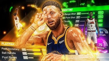 OFFICIAL Stephen Curry DemiGod Build on NBA 2K20! Speedboost + SHOOT & FADE FROM HOF LIMITLESS 😳🔥