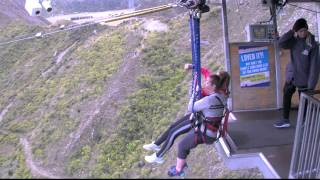 AJ Hackett Nevis Swing- Queenstown, New Zealand- Part 1