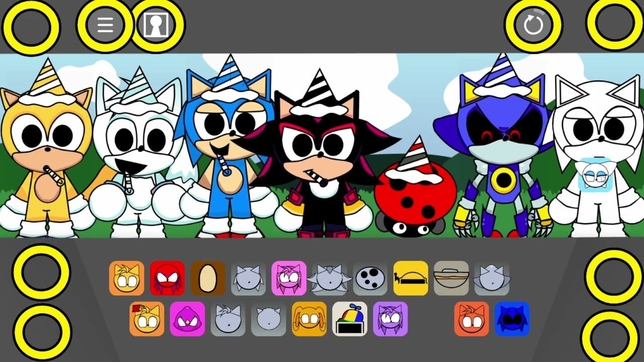 Sprunki Retake but Sonic #Incredibox