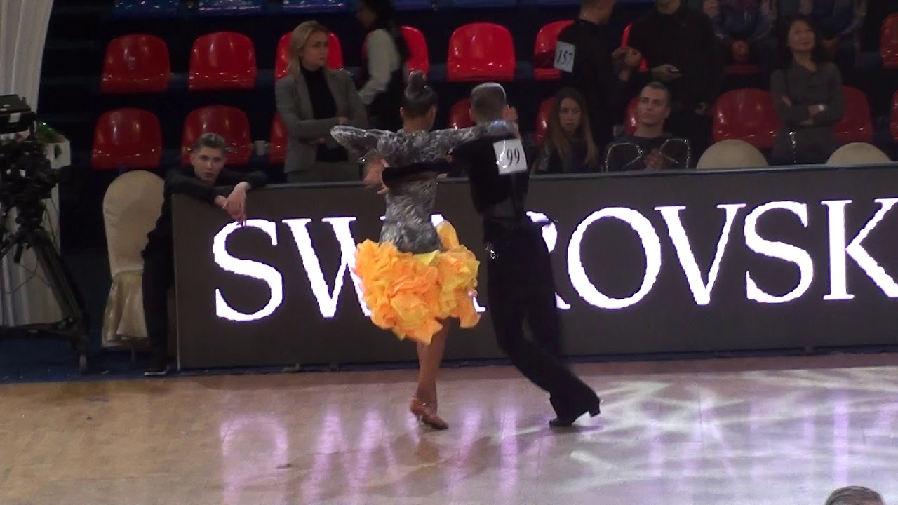 Danila Boriskin - Elizaveta Ulianova Samba WDSF Junior 2 ROC 2017 quickstep isn't responding
