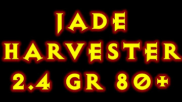 Diablo 3 Jade Harvester Greater Rift 80+ Build 2.4 Ptr BOOM !!!