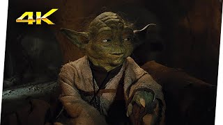 La Muerte Del Maestro Yoda | Star Wars - El Regreso Del Jedi (1983) Movie Clip 4K Ultra HD (LATINO)