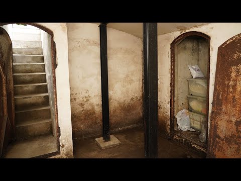 戦後76年、都内の住宅地に眠る防空壕