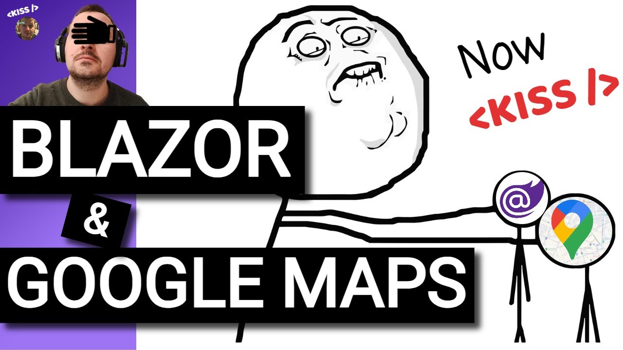 Google Maps API JavaScript Tutorial with Blazor C# .NET 8 - YouTube