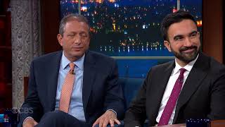 EXTENDED INTERVIEW: Colbert Talks NYC Mayoral Race With Candidates Zohran Mamdani & Brad Lander