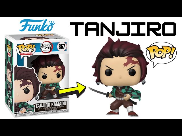 Boneco Funko Pop Demon Slayer Tanjiro Kamado 867 Original - Pop Aqui!