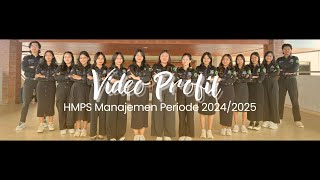Video Profil Hmps Manajemen Periode 20242025