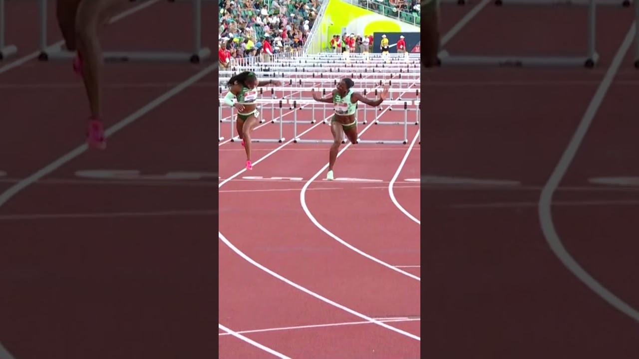 Mother of 3 Nia Ali storms to US 100m hurdles title 🔥 