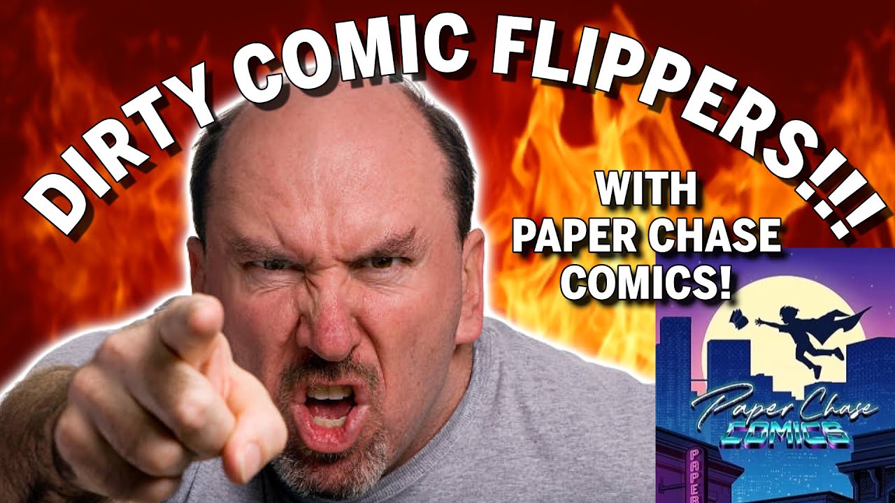 Dirty Comic Book Flippers? with Paper Chase Comics! Best Coast Comics Ep. 48