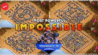 🔥 IMPOSSIBLE TH18 WAR BASE! NO ONE Can 3-Star This Base! screenshot 1