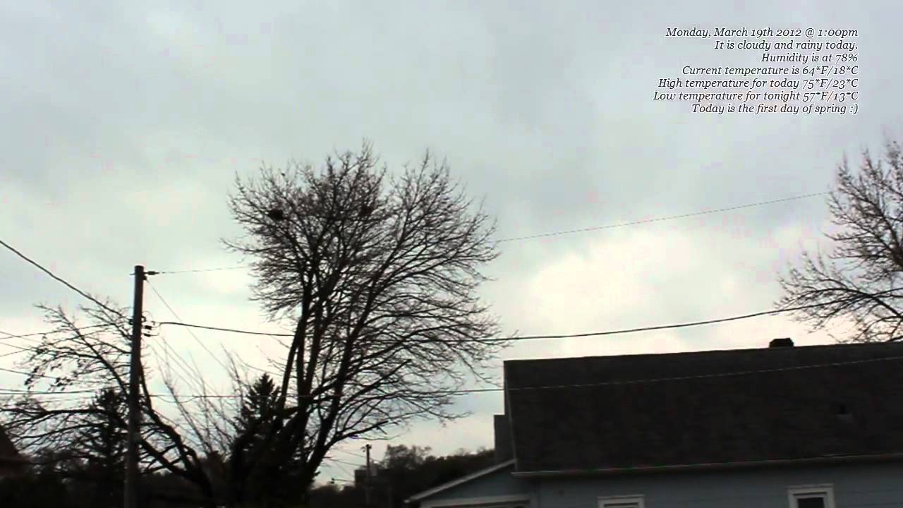 Stephenson Co, IL Weather Share for March 19th 2012 YouTube