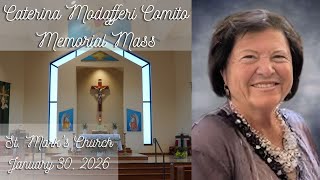 January 30, 2026 - 7:00pm Friday Mass - Memorial Mass of Caterina Modafferi Comito