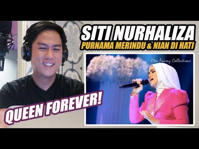 Siti Nurhaliza - Purnama Merindu & Nian Di Hati (Where The Heart Is) | REACTION class=